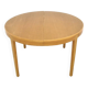 Scandinavian oak dining table, Sweden, 1960s