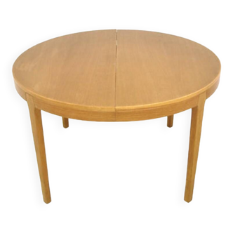 Table de salle à manger scandinave en chêne, Suède, 1960