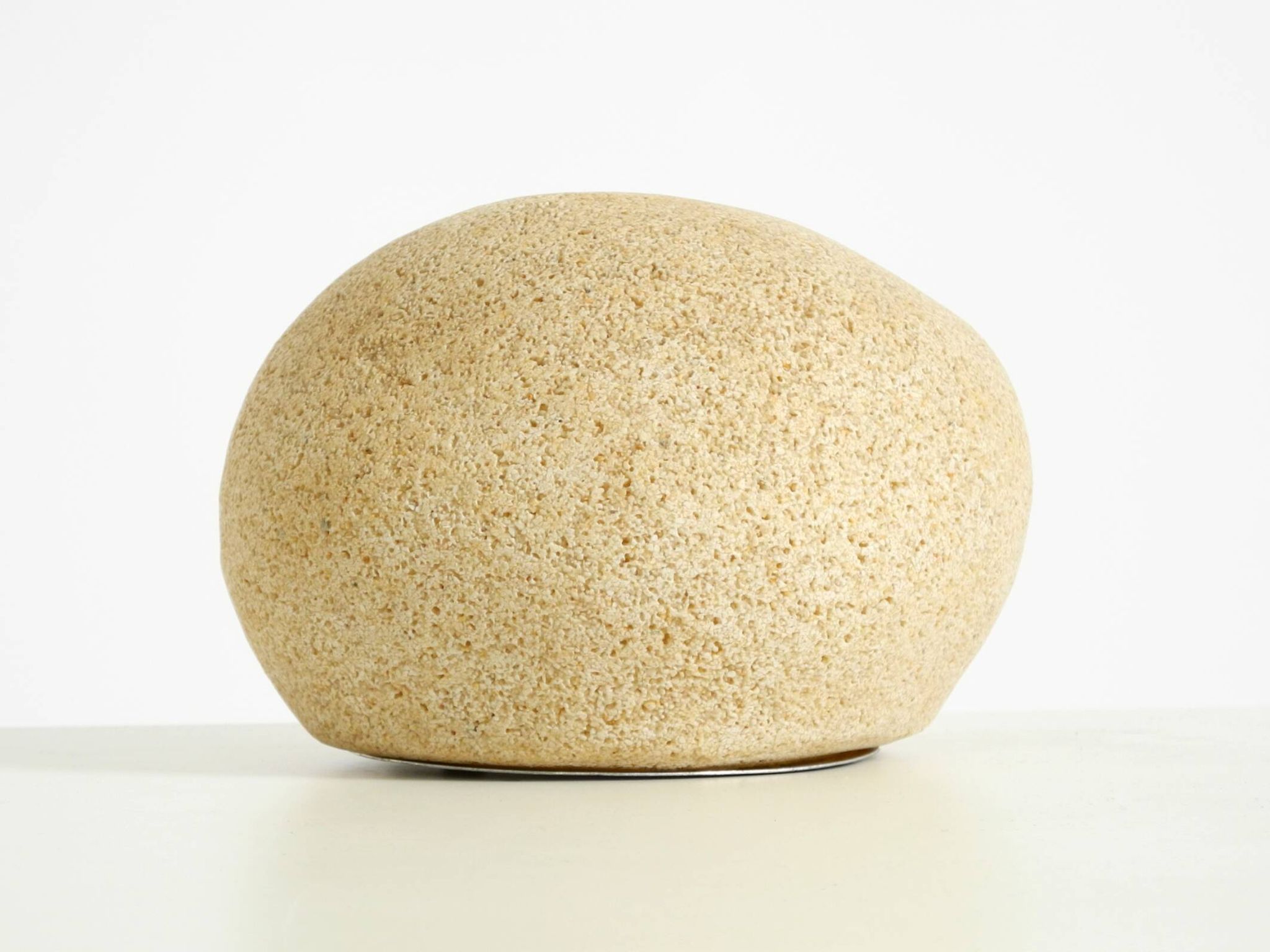 Original 1970s moon rock table lamp by André Cazenave for Tecta