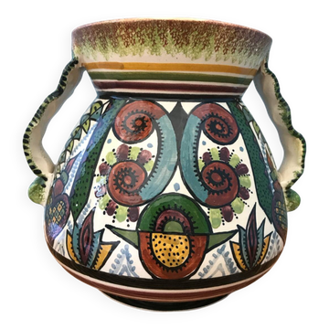 Vase en céramique Paul Fouillen Quimper