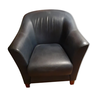 Fauteuil diabolo steiner bleu nuit