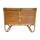 60's rattan buffet