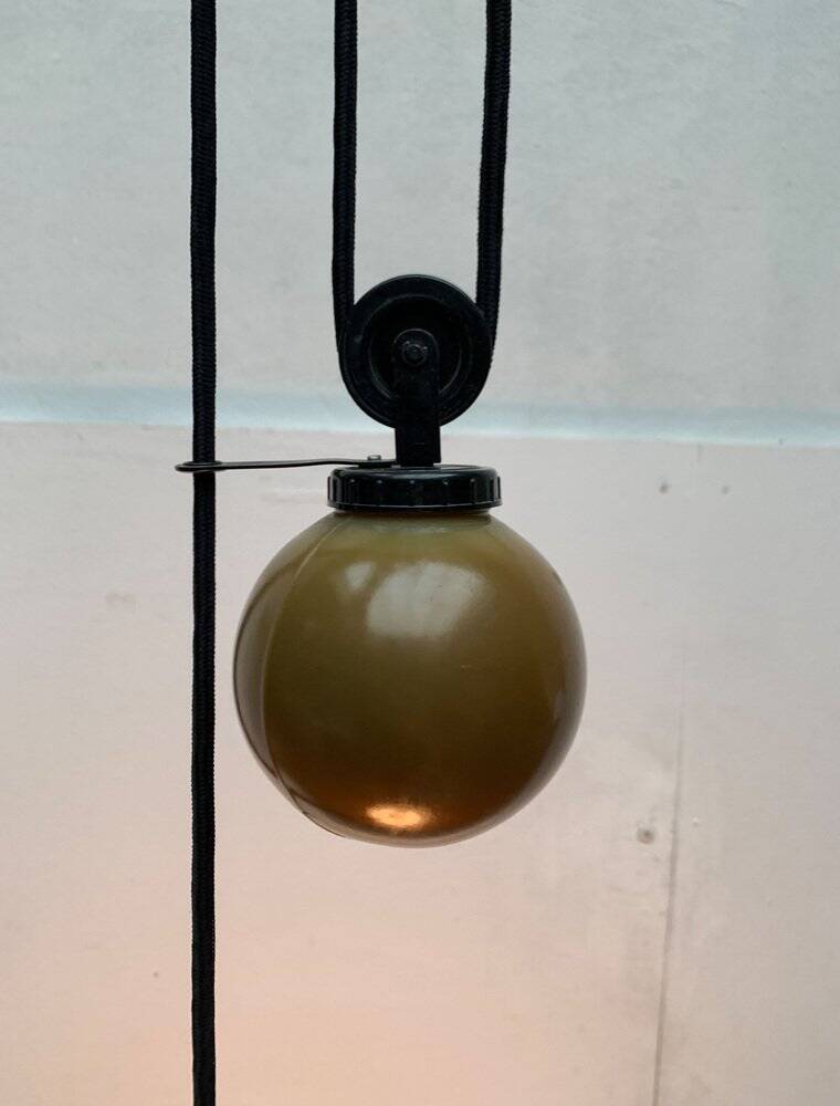 Postmodern Italian Aggregate Suspension by Enzo Mari & Giancarlo Fassina for Artemide, 1970s