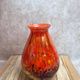 Large antique iridescent multilayer glass vase – attributed to Clichy or Pantin.