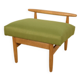 Oak Model J 65  Stool  by Ejvind A. Johansson for FDB Møbler, Denmark, 1950s