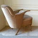 Sculptural years 50-60 vintage chairs design Penguin