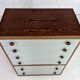 Dresser chiffonnier 6 drawers wenge and satin lacquer