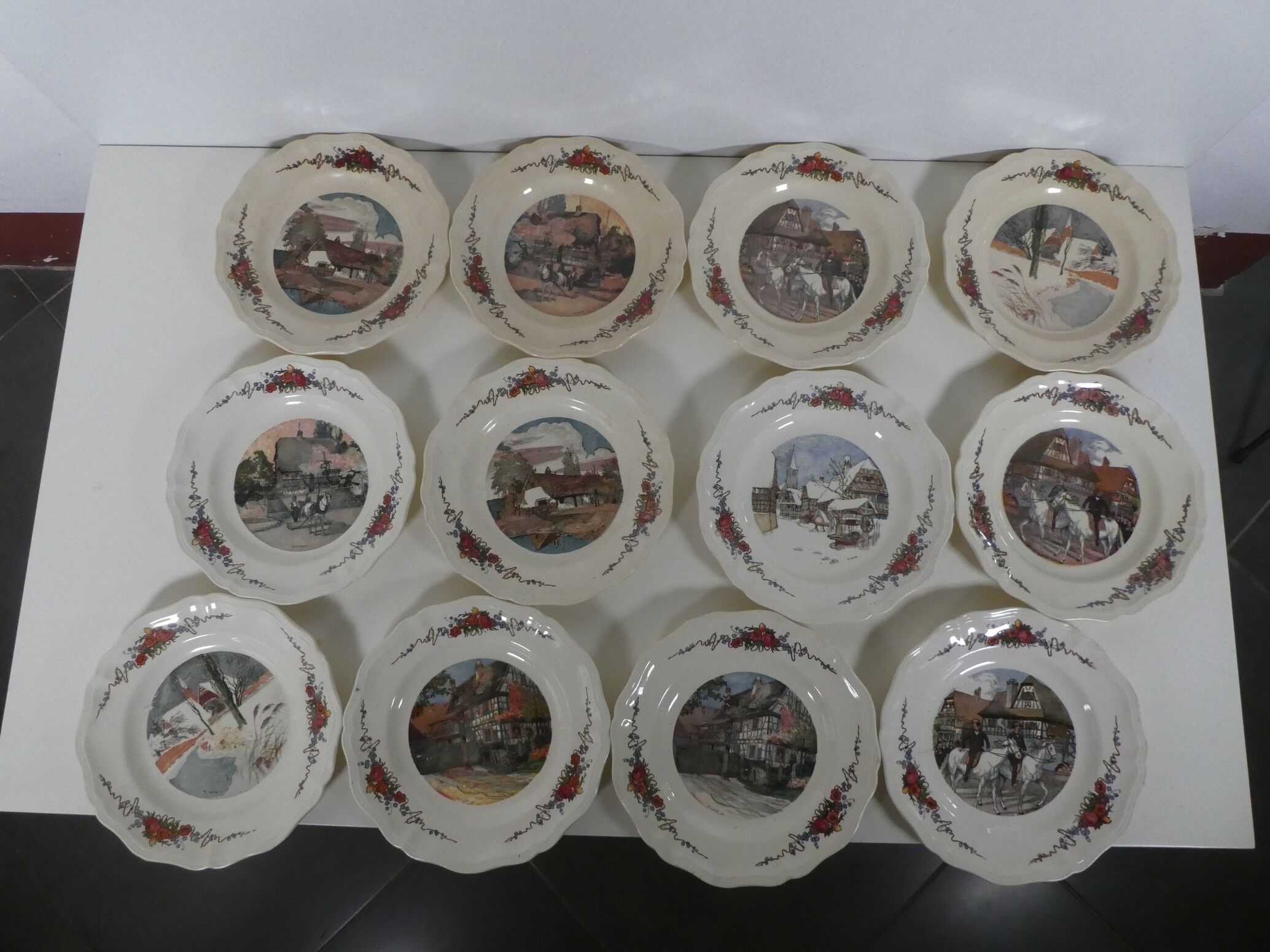 Flat plates "obernai"