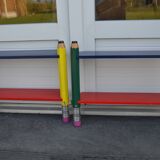 2 pencil shelves Pierre Sala