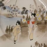 Japanese Kutani Hand-Painted Porcelain Plate