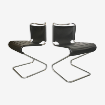 Chaises 'biscia' design Pascal Mourgue pour Steiner