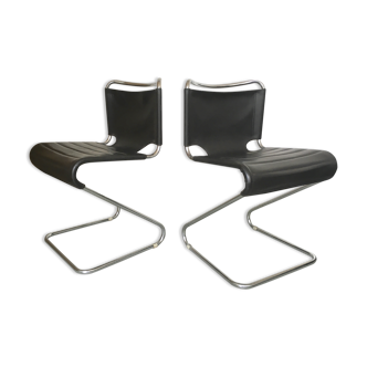 Chaises 'biscia' design Pascal Mourgue pour Steiner