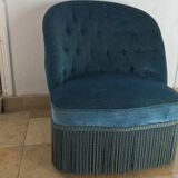 Duck blue toad armchair