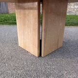 Travertine coffee table