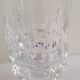 7 verres en cristal 1970