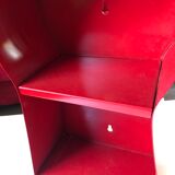Clock, vintage ikea ps Red