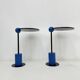 Paire de tables d'appoint Edward Geluk pour Arco – 'Piccolo' postmoderne Memp des années 1980