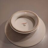Compotier ancien en porcelaine de Limoges