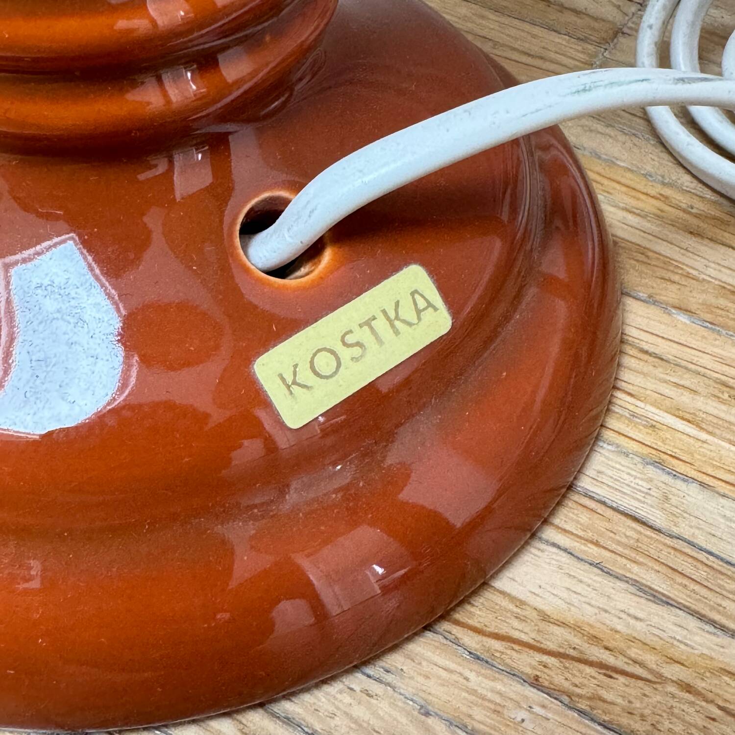 Pair of lamps Kostka