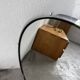 Round metal mirror 1970