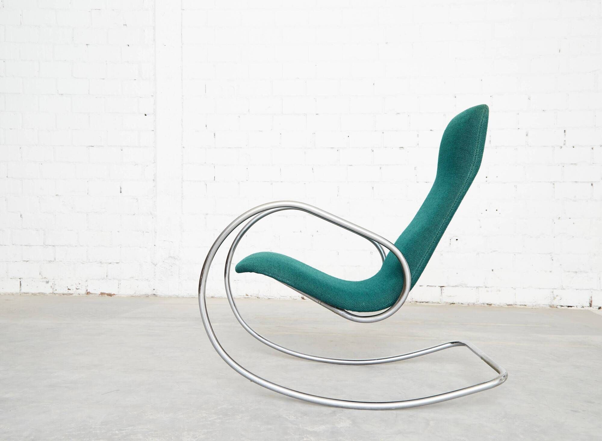 Vintage S826 Cantilever Rocking Chair by Ulrich Böhme for Thonet