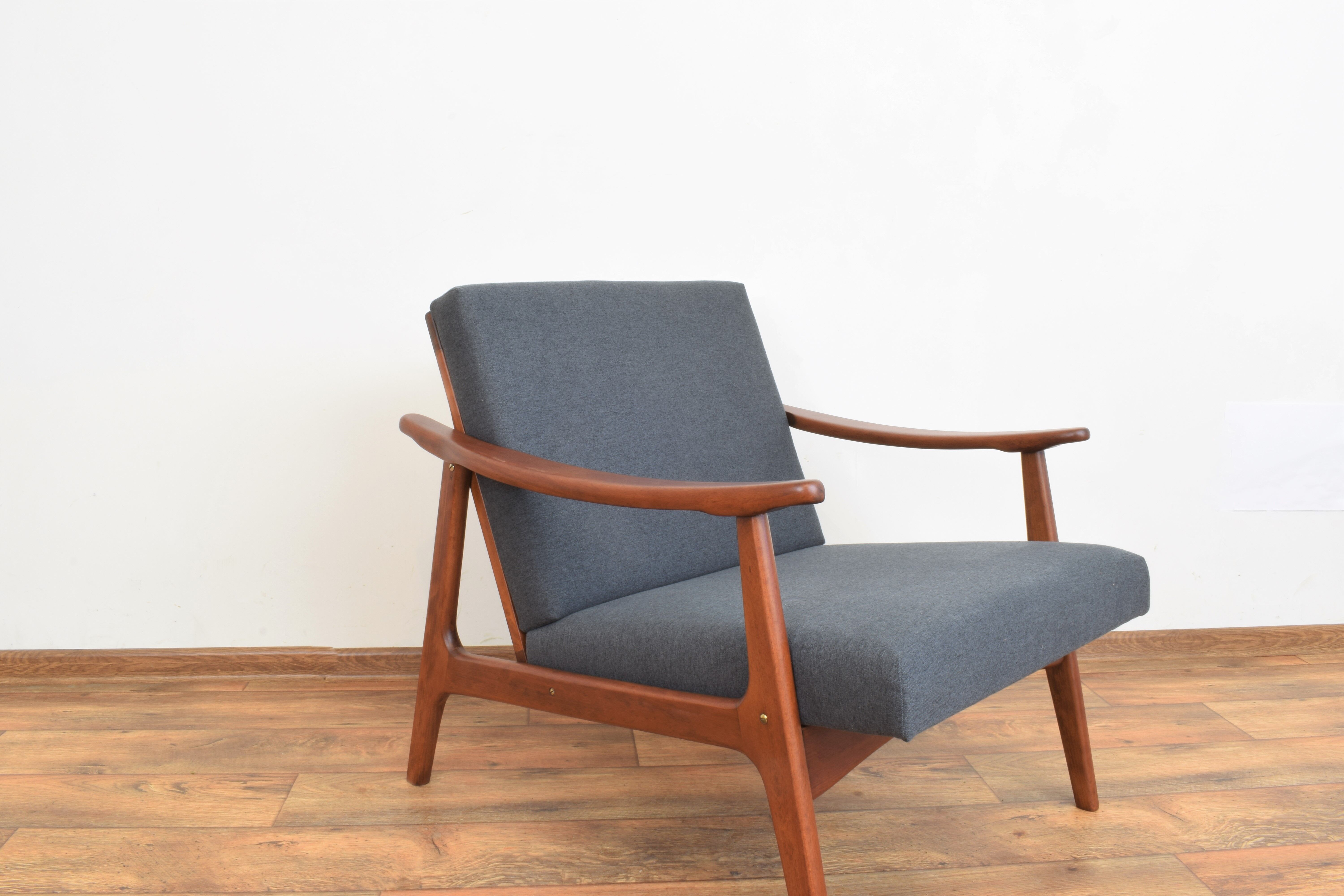 Polish Lounge Chairs, Set of 2.