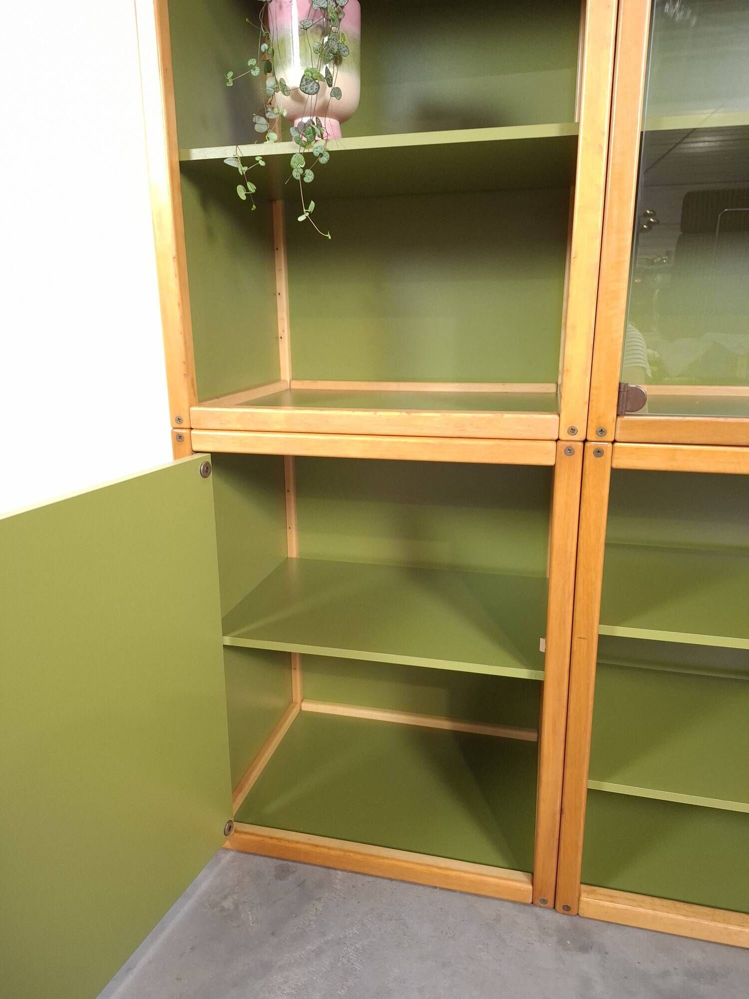 Design Flötotto Profilsystem Modulaire Kast – 6 Delen – Groen Beuken, Lp