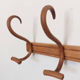 Vintage scholz wall coat rack