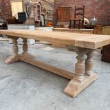 Oak farmhouse table