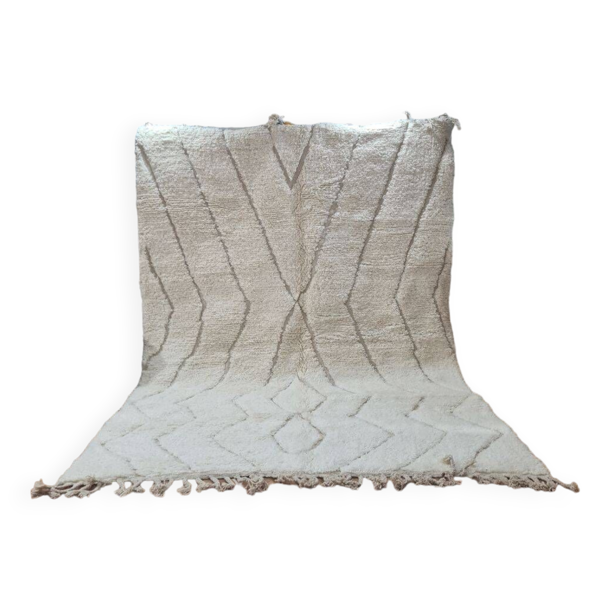 Handmade Beni Ouarain rug 300x200 cm