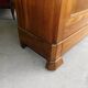 Louis Philippe walnut blond cabinet of the 19th