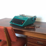 Studio 45 blue duck Olivetti typewriter