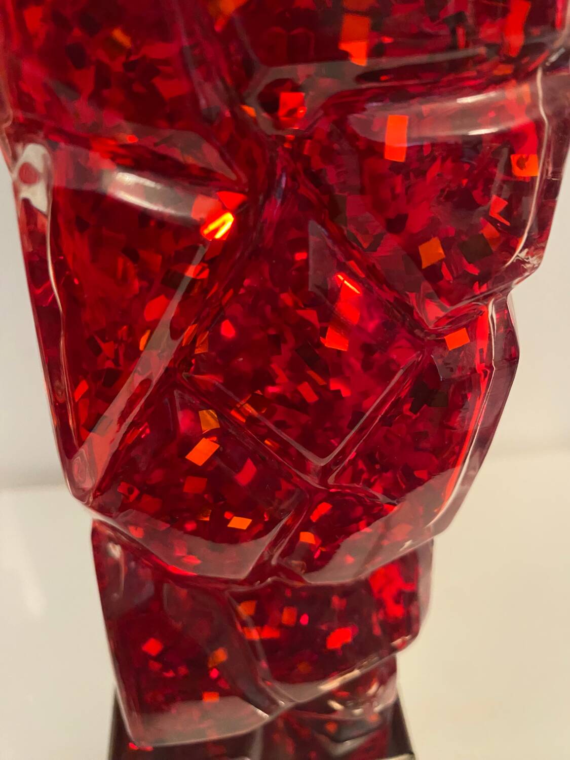 70s glitter lamp