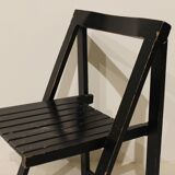 Vintage wooden folding chair