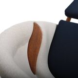 Early ODA Lounge Chair by Arnold Madsen 1950s / New Upholstered