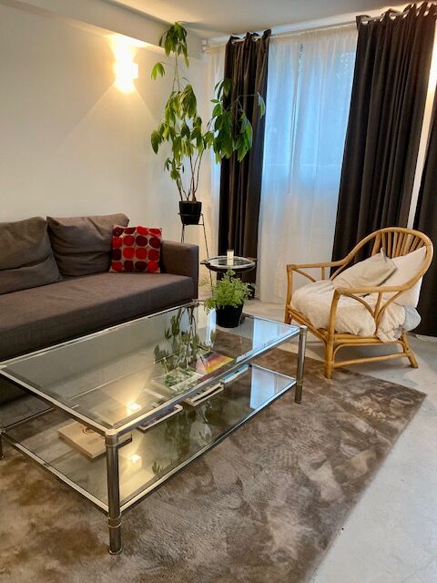 Double glass top coffee table