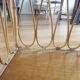 Bamboo and rattan bedside shelf
