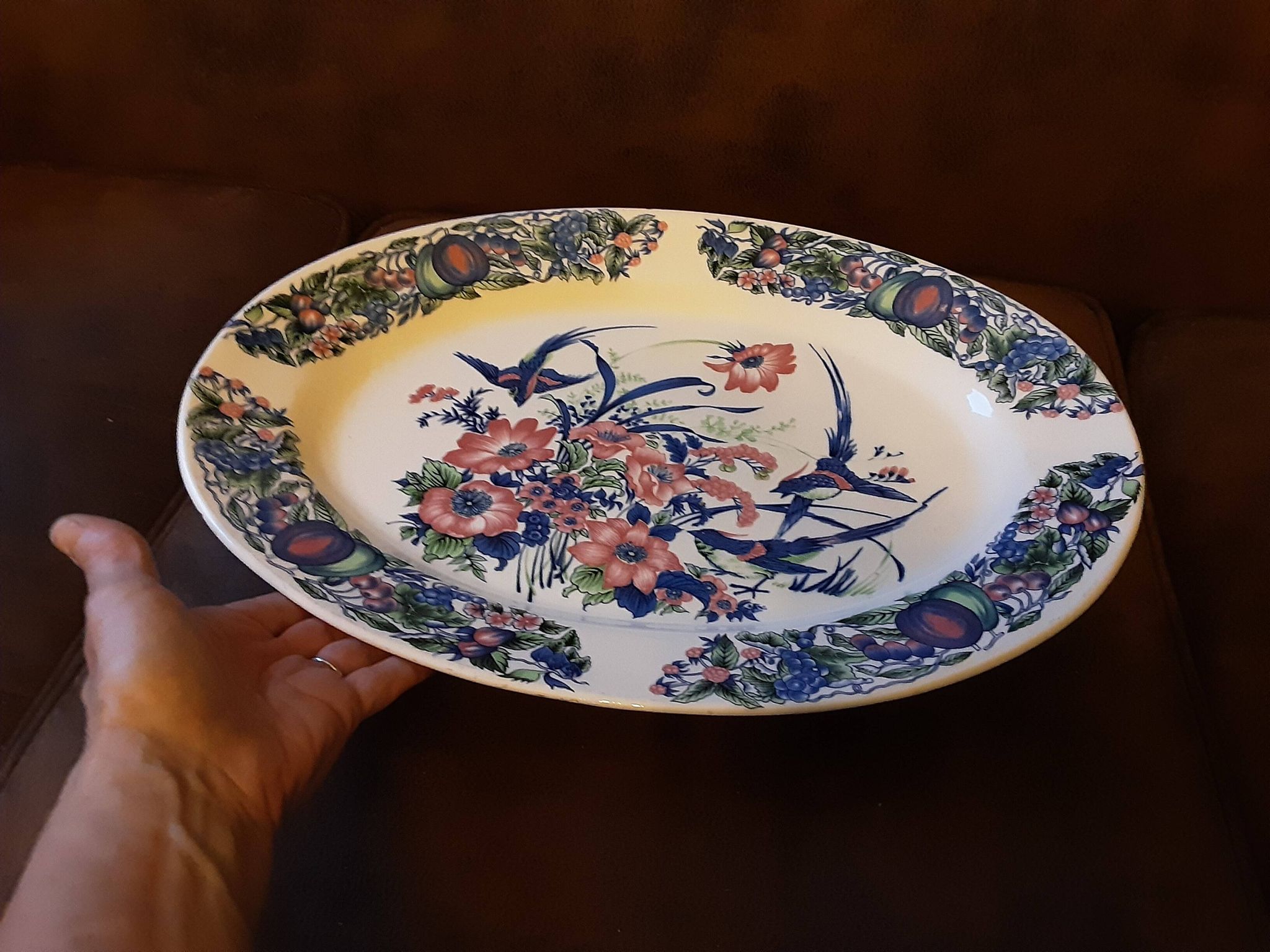 Grand plat italien Stoviglierie