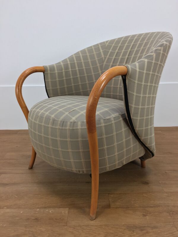 Paire de fauteuils cinna design 80's
