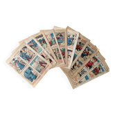 Set of 10 Epinal imagery plates