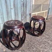 Paire de tabourets chinois