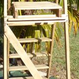 6-step stepladder for decoration, completely restored