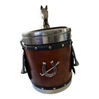 Vintage ice bucket maker horse head décor