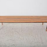 Slatted bench dating from the 60s