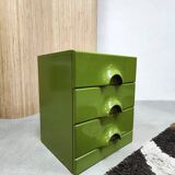 Vintage Space age chest of drawers sidetable