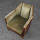 Sculptural Art Deco Armchair, France 1930s