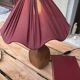 Pied de lampe design brutaliste Richard Lecompte