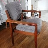 Danish design chair with armrests