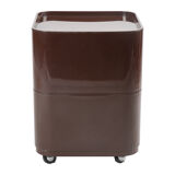 Brown Componibilli by Anna Castelli Ferrieri for Kartell