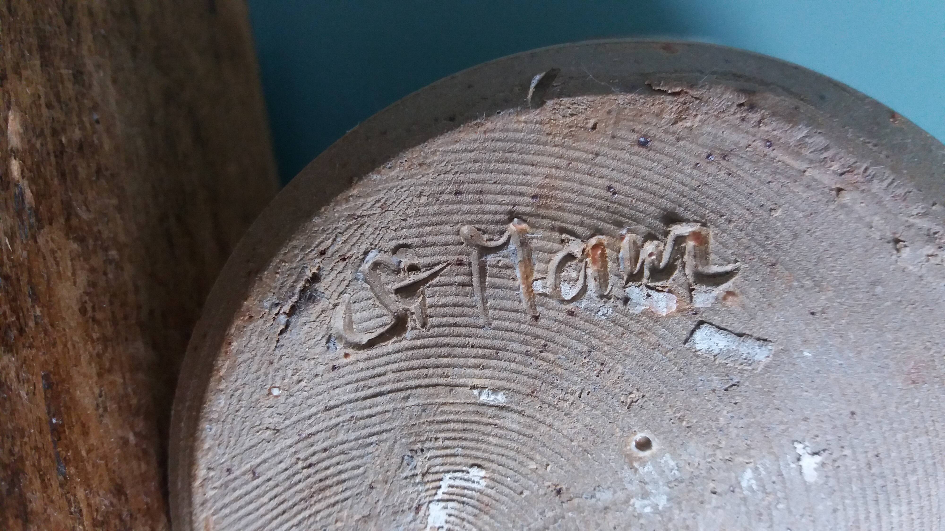 Sugar confiturer signed by Saint Maur, Evelyne Porret and Michel Pastore.